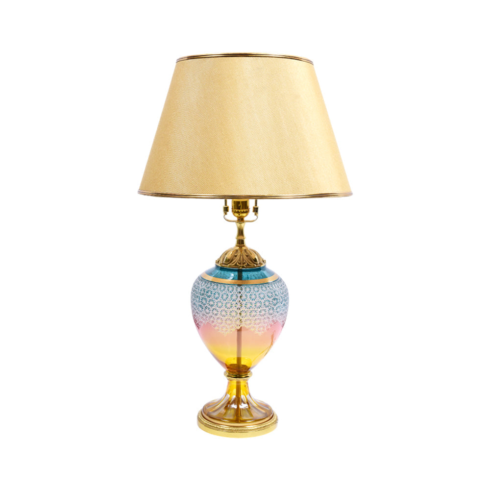 LAMP CRYSTAL BRASS IR E9-LG13M-1-W JSB08-717G Default Title - MamasJan Décor