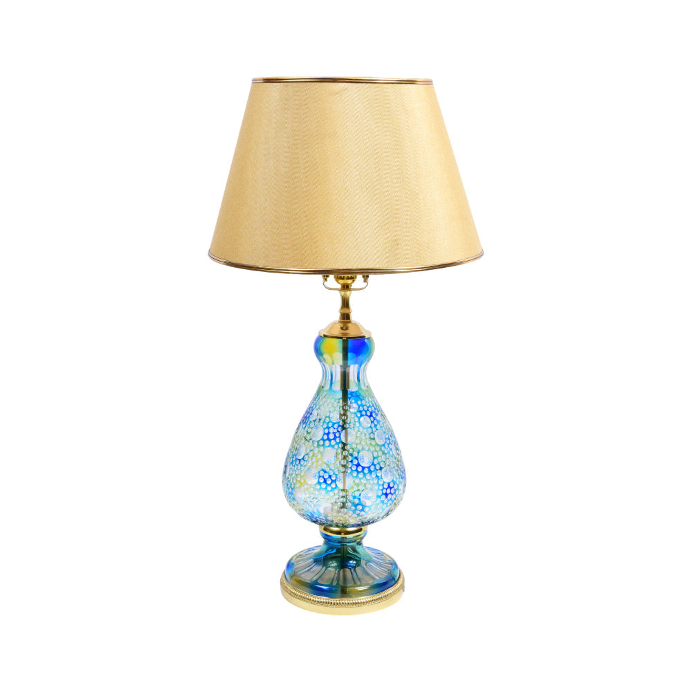 LAMP CRYSTAL BRASS IR E9-LG16L-1-W JC215-718 Default Title - MamasJan Décor