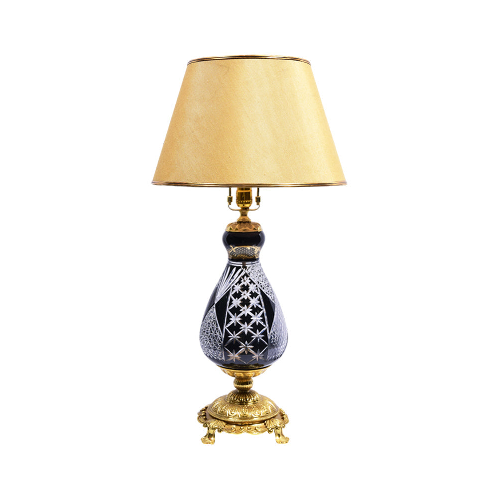 LAMP CRYSTAL BRASS IR XL49-W J315-CH036 Default Title - MamasJan Décor