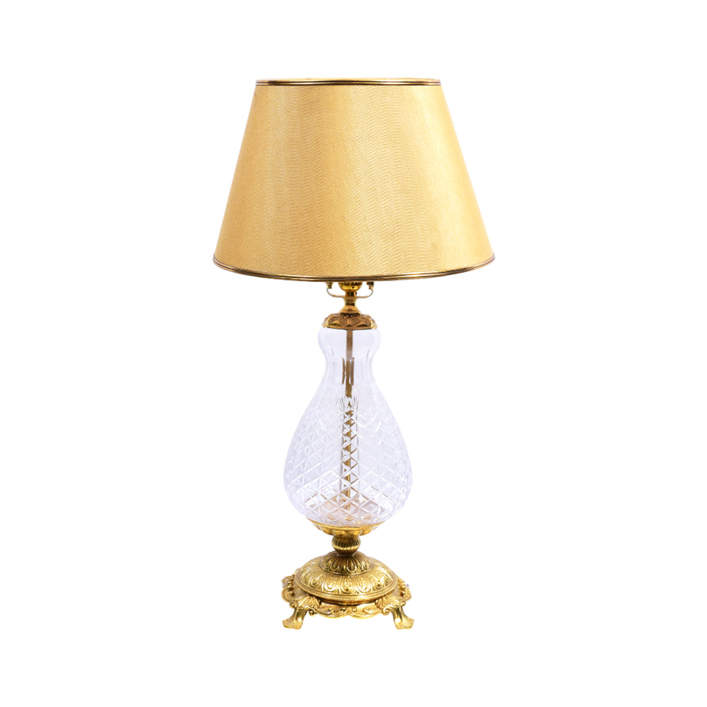LAMP CRYSTAL BRASS IR XL49-W JC102-20 Default Title - MamasJan Décor