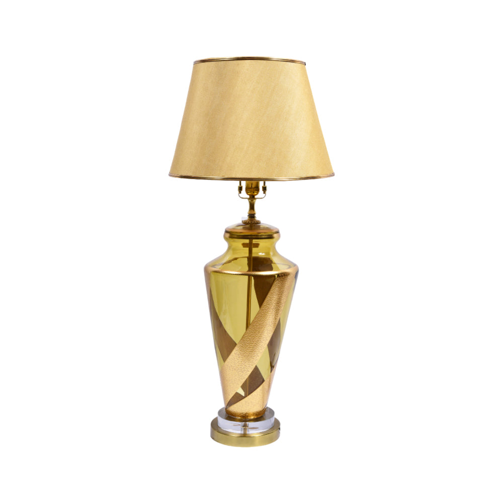 LAMP CRYSTAL BRASS IR SA-M80942-1-W JS104-A01 Default Title - MamasJan Décor