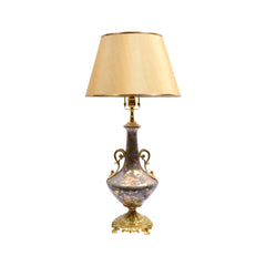 LAMP PORCELAIN BRASS IR H-PV22-117-UL JS-LT047-0BB8 Default Title - MamasJan Décor
