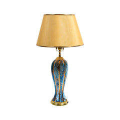 LAMP PORCELAIN BRASS IR H-PL049-617-W JS-LT-041 Default Title - MamasJan Décor