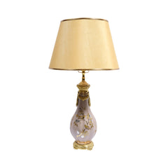 LAMP PORCELAIN BRASS IR H-PV12-110-L JS-1801-HBW01 Default Title - MamasJan Décor