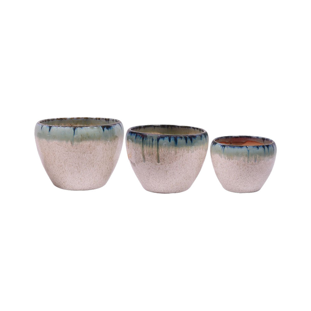 FLOWER POT CERAMIC IR 6912/5-10 Default Title - MamasJan Decoration