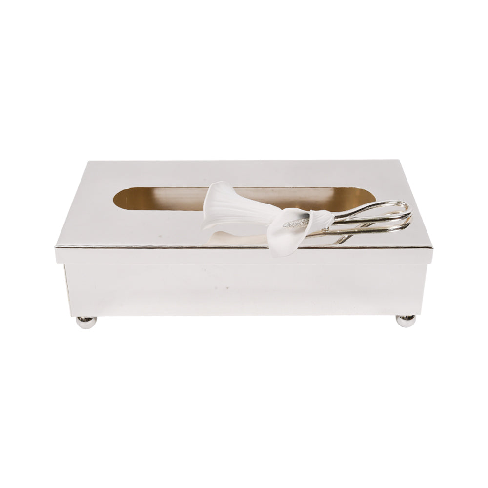 TISSUE BOX ORCHID TA2616 Default Title - MamasJan Décor