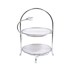 DISH 2 TIER ORCHID WB-1340 Default Title - MamasJan Décor
