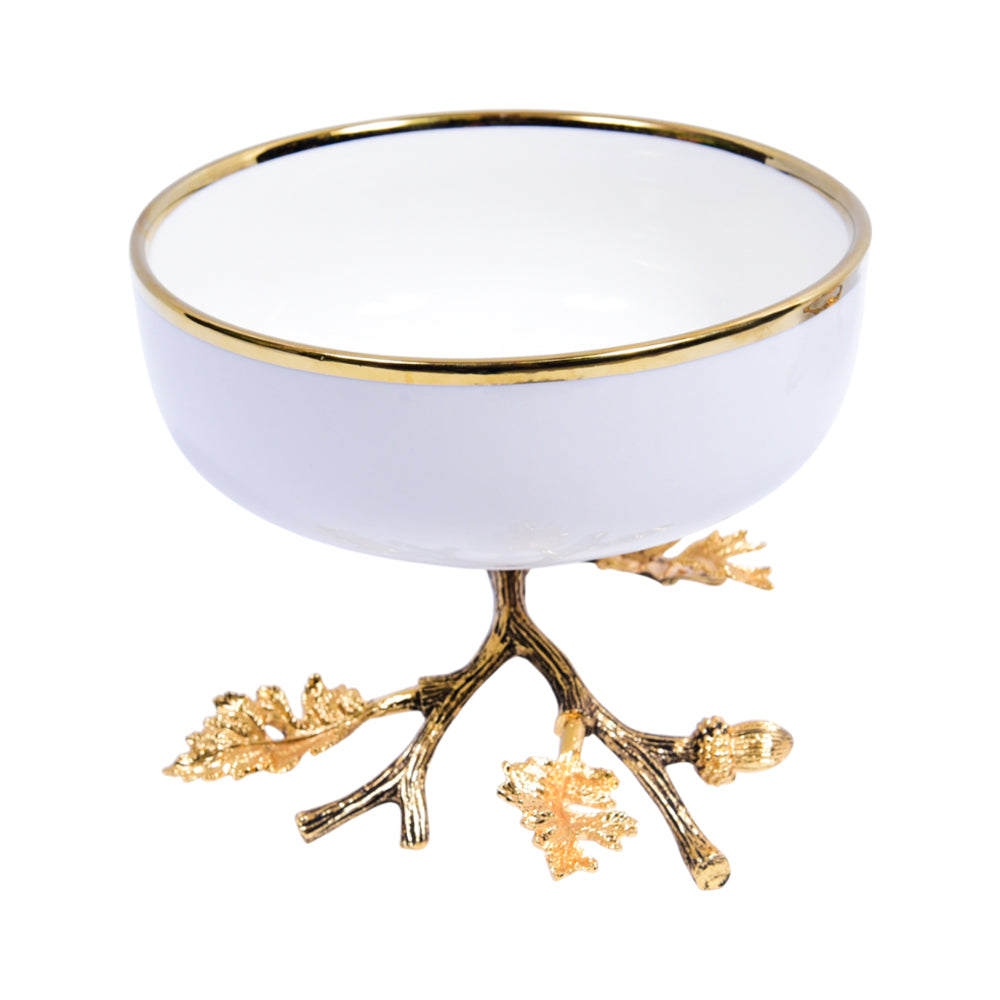 BOWL FRUIT ORCHID WB-1517 Default Title - MamasJan Décor