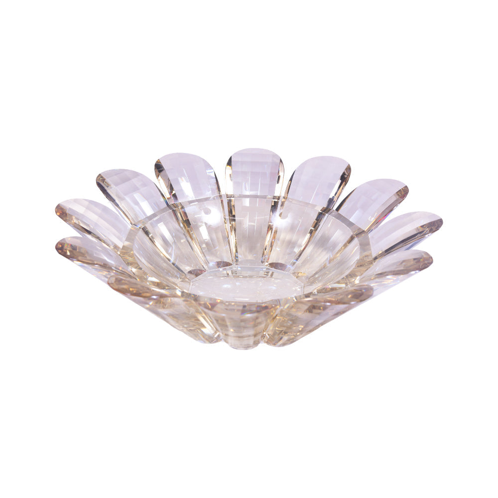 BOWL FRUIT CRYSTAL FB-222-CL Default Title - MamasJan Décor