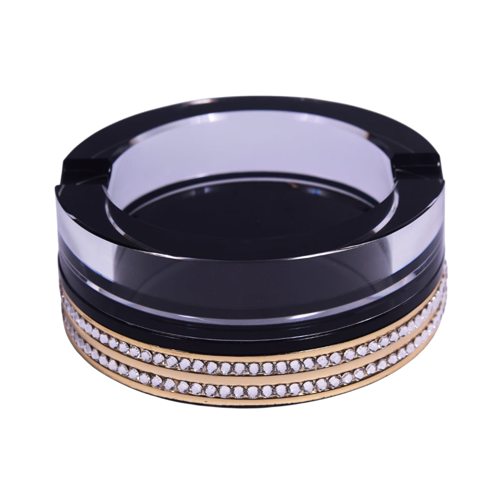 ASHTRAY CRYSTAL DIAMOND COATING FG-517 Default Title - MamasJan Décor