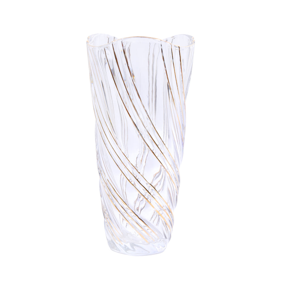 VASE CRYSTAL V200230-2 Default Title - MamasJan Décor