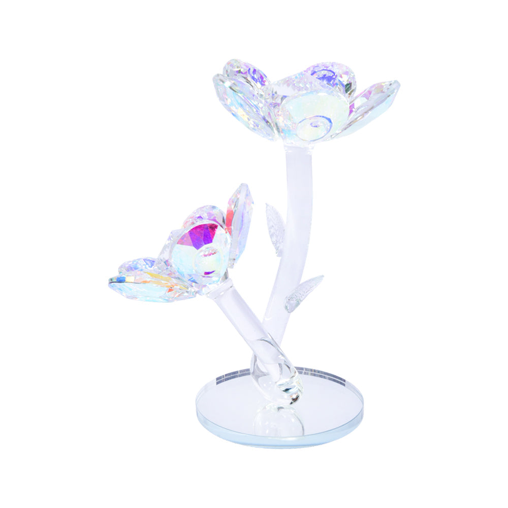 FLOWER CRYSTAL IR 7301-24 Default Title - MamasJan Décor
