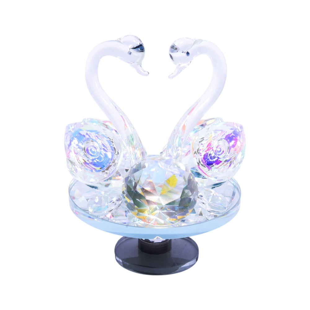 DUCK CRYSTAL 2PC IR 7301-28 Default Title - MamasJan Décor