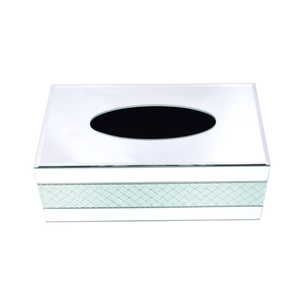 TISSUE BOX GLASS H008 Default Title - MamasJan Décor