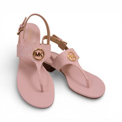 MK HANNAH THONG SANDAL MK.SIG.SM 49S5HNFSZB PWD-BLSH 6 Default Title - MamasJan Ladies Shoes & Bags