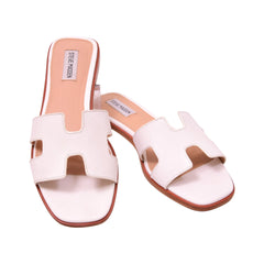 STEVE MADDEN HADYN SLIPPER HADY0101 WHITE 10 Default Title - MamasJan Ladies Shoes & Bags