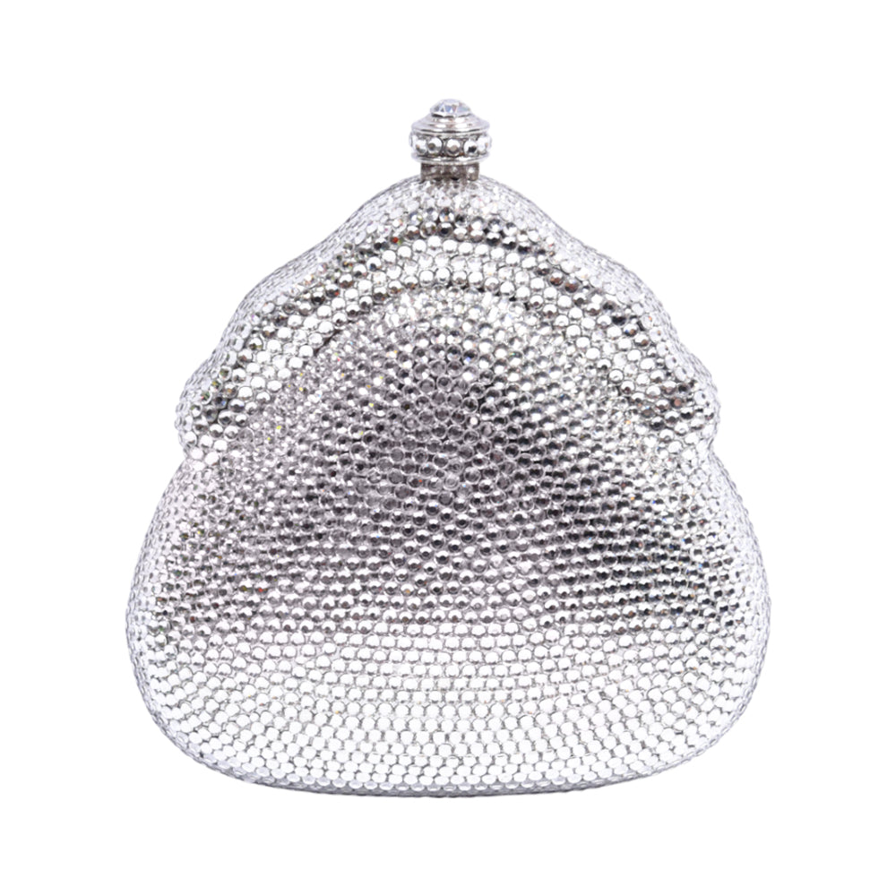 FANCE BAG + METAL BOX IR SILVER 808 Default Title - MamasJan Ladies Shoes & Bags