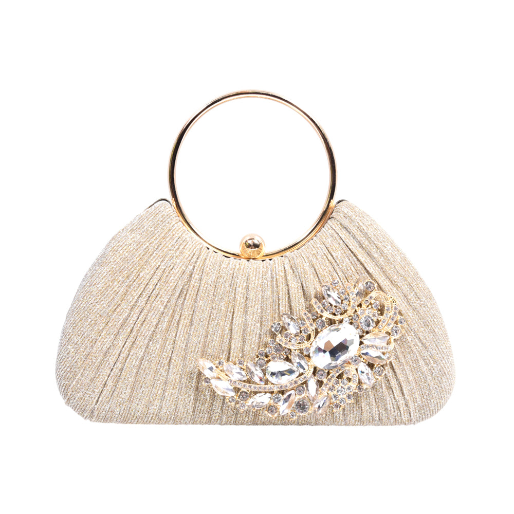 FANCE BAG + METAL BOX IR GOLD 0061 Default Title - MamasJan Ladies Shoes & Bags