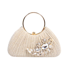 FANCE BAG + METAL BOX IR GOLD 0061 Default Title - MamasJan Ladies Shoes & Bags