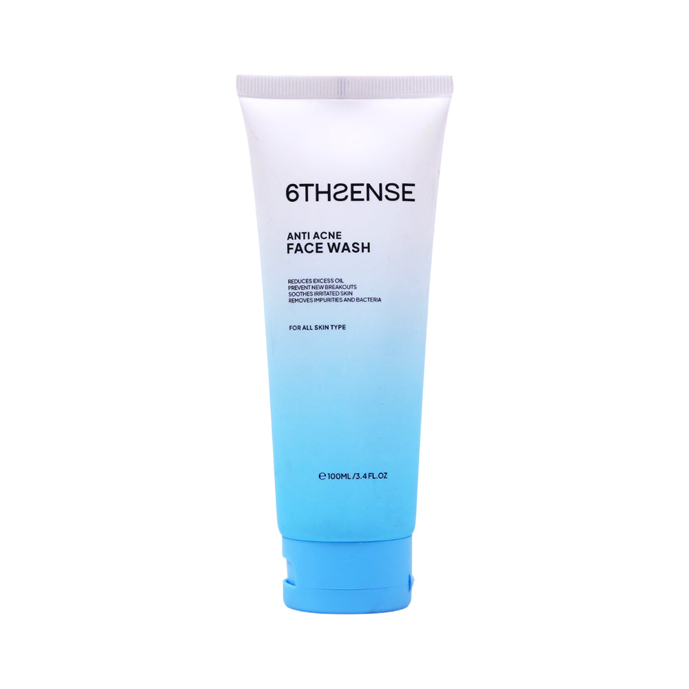 6TH SENSE ANTI ACNE FACEWASH 100 ML Default Title - MamasJan Makeup
