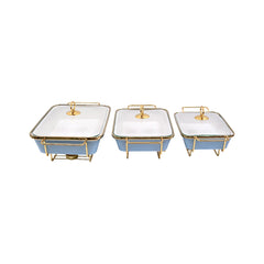 DONGA SET 9PC PORCELAIN SHINE COLLECTION ABC25-322 BL Default Title - MamasJan Crockery