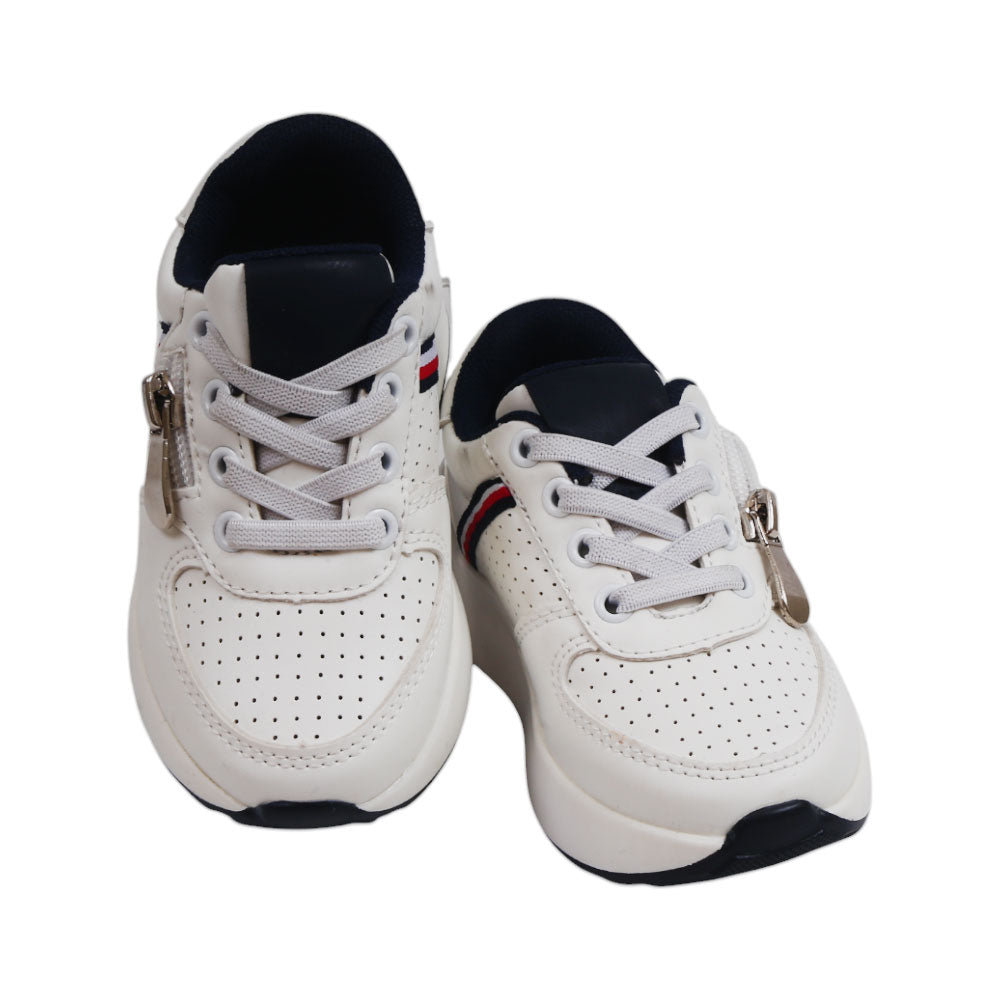 BOYS JOGGER 20-25 WHITE M-1111 Default Title - MamasJan KidsWear