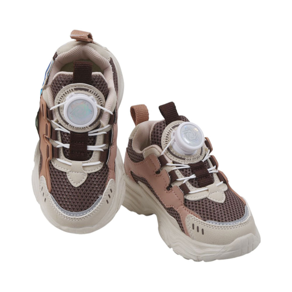 BOYS JOGGER IR 26-30 BROWN 7011 Default Title - MamasJan KidsWear