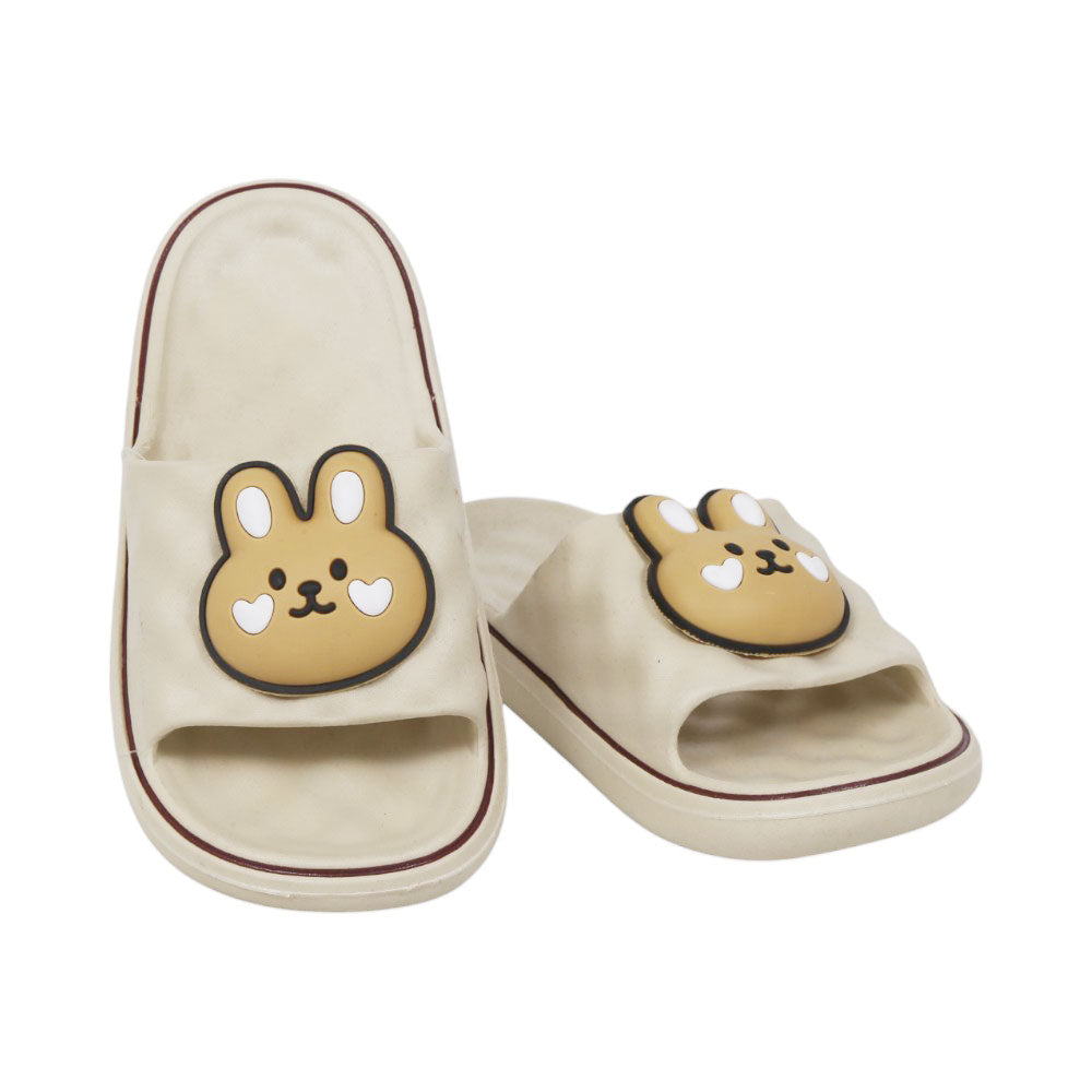 BOYS SLIPPER IR 32-37 BEIGE PVC-213+9 Default Title - MamasJan KidsWear
