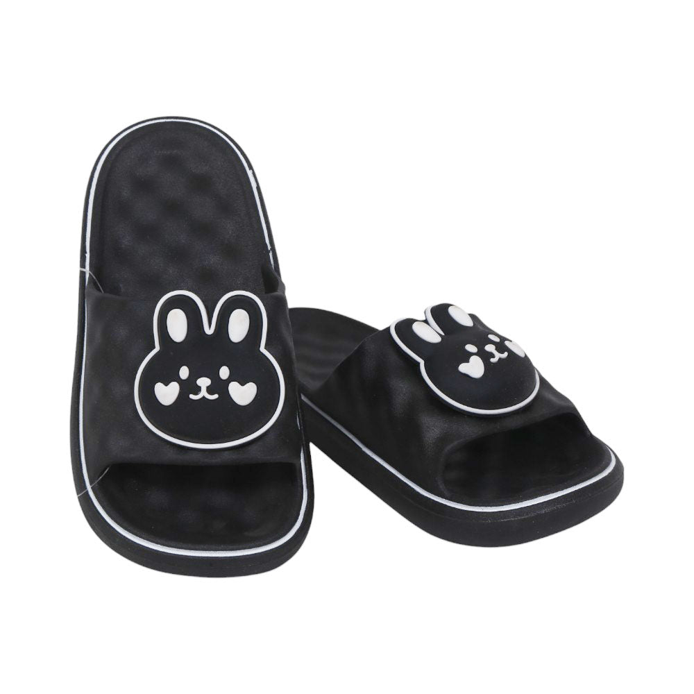 BOYS SLIPPER IR 32-37 BLACK PVC-213+9 Default Title - MamasJan KidsWear