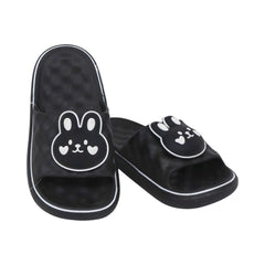 BOYS SLIPPER IR 32-37 BLACK PVC-213+9 Default Title - MamasJan KidsWear