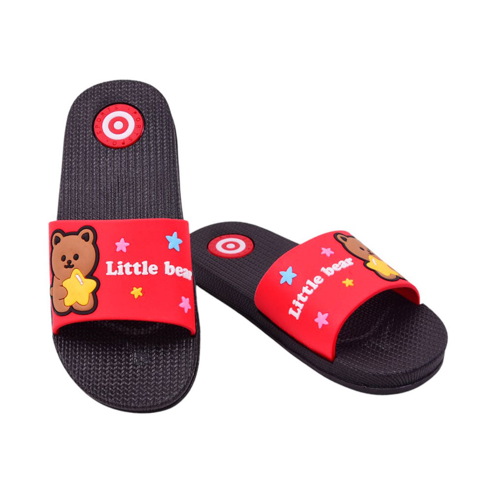 BOYS SLIPPER IR 36-40 RED PVC-0888+2 Default Title - MamasJan KidsWear