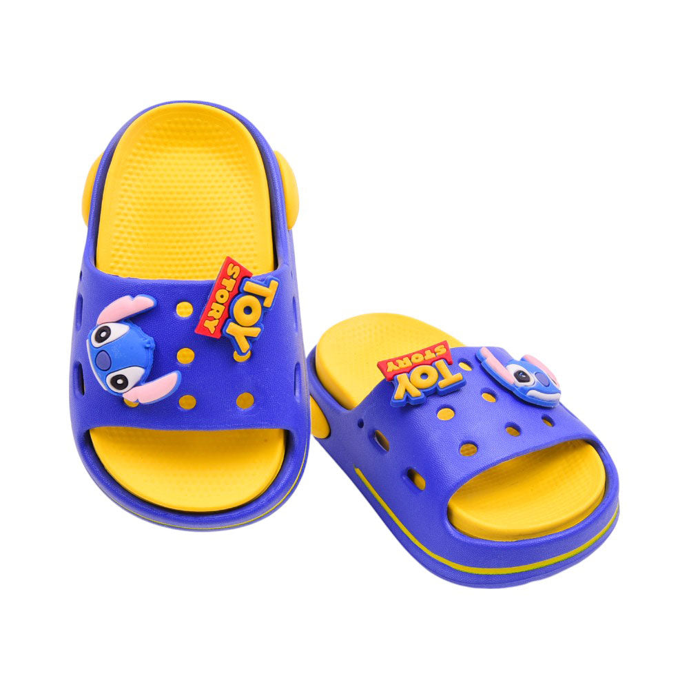 BOYS SLIPPER IR 18-23 BLUE EVA-350-355 Default Title - MamasJan KidsWear