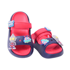 BOYS SANDAL IR 24-29 RED EVA-338-343 Default Title - MamasJan KidsWear