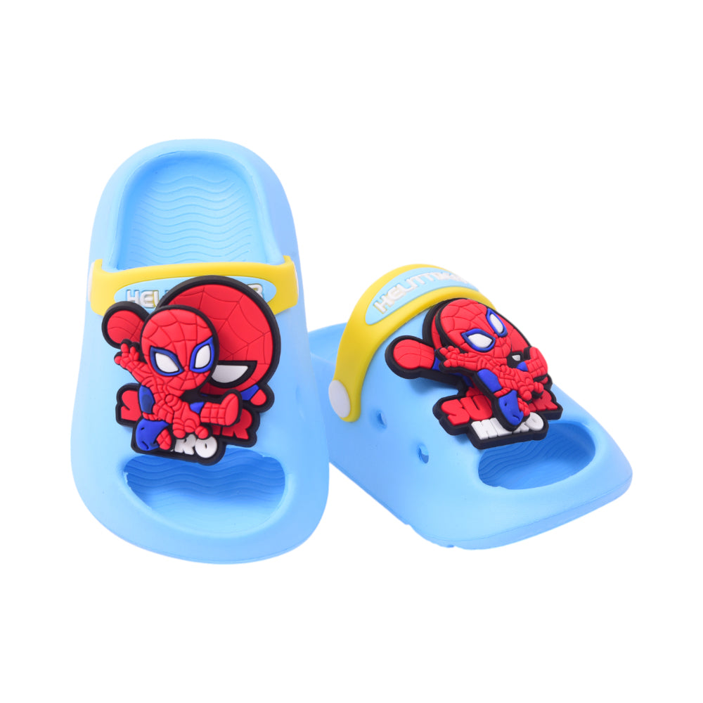 BOYS SLIPPER IR 18-23 L-BLUE EVA-275-286 Default Title - MamasJan KidsWear