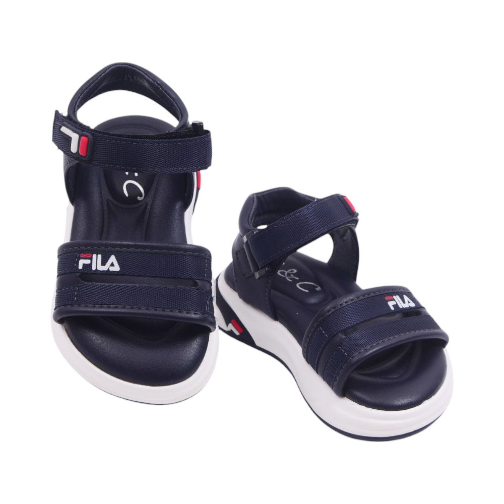 BOYS SANDAL 20-25 NAVY H005 Default Title - MamasJan KidsWear