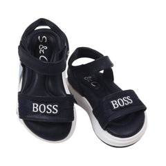 BOYS SANDAL 20-25 NAVY H002 Default Title - MamasJan KidsWear