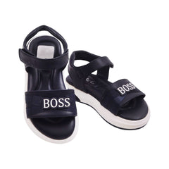 BOYS SANDAL 26-31 NAVY H002 Default Title - MamasJan KidsWear
