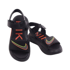 BOYS SANDAL 26-31 BLACK H001 Default Title - MamasJan KidsWear