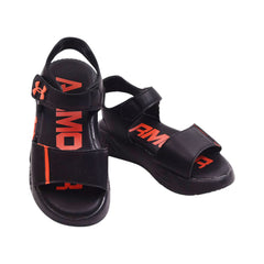 BOYS SANDAL 26-31 BLACK H008 Default Title - MamasJan KidsWear