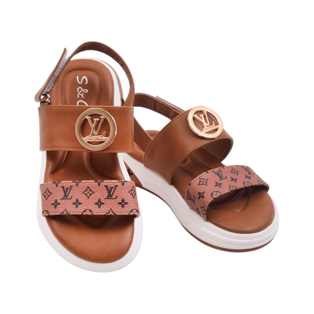 BOYS SANDAL 31 BROWN H003 Default Title - MamasJan KidsWear