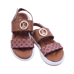BOYS SANDAL 35 BROWN H003 Default Title - MamasJan KidsWear