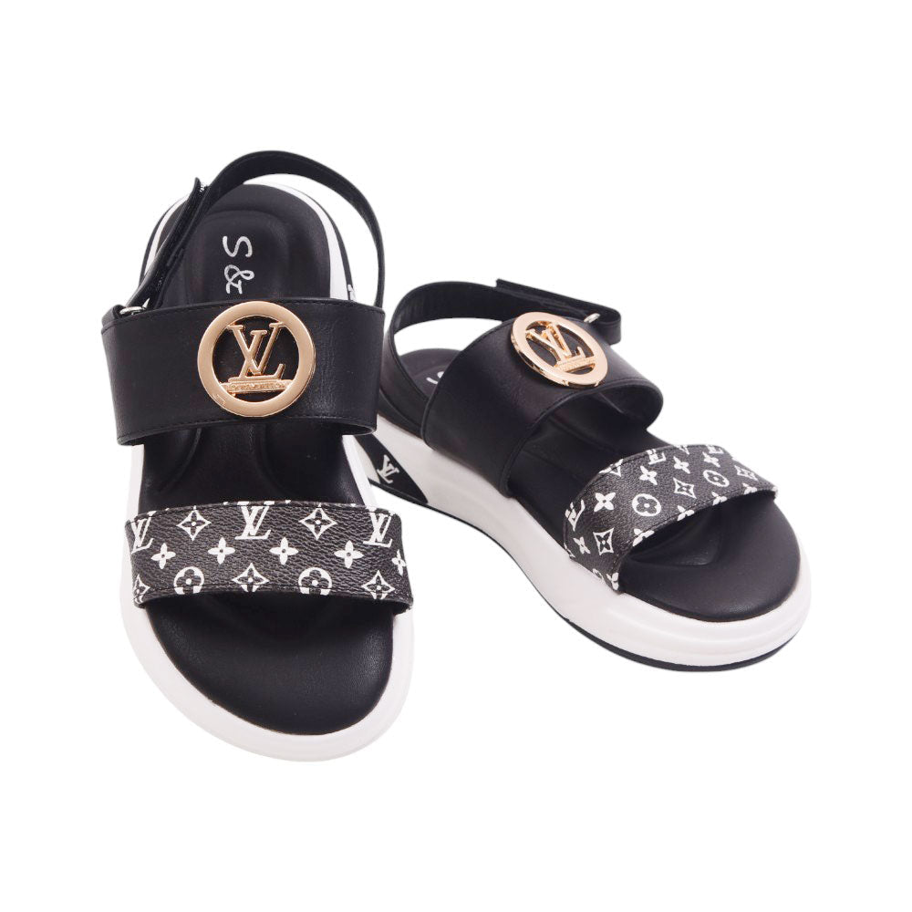 BOYS SANDAL 31 BLACK H003 Default Title - MamasJan KidsWear