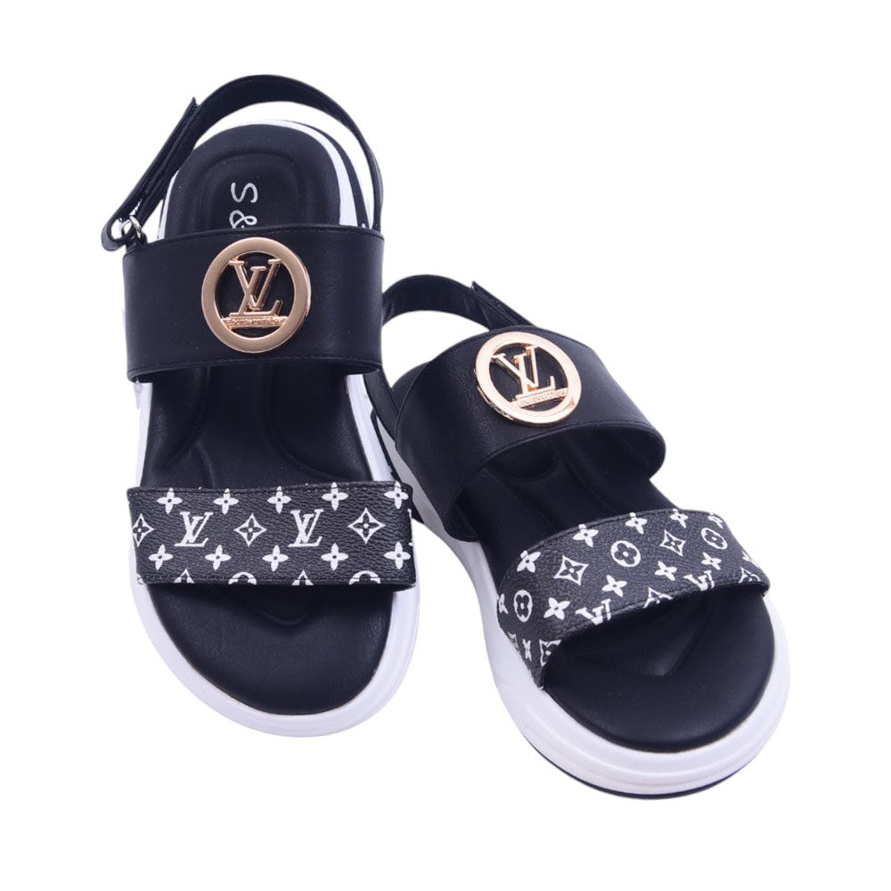 BOYS SANDAL 34 BLACK H003 Default Title - MamasJan KidsWear