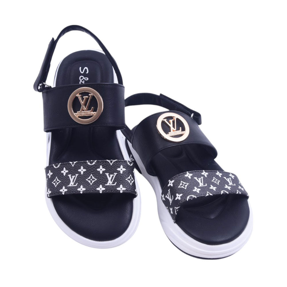 BOYS SANDAL 35 BLACK H003 Default Title - MamasJan KidsWear