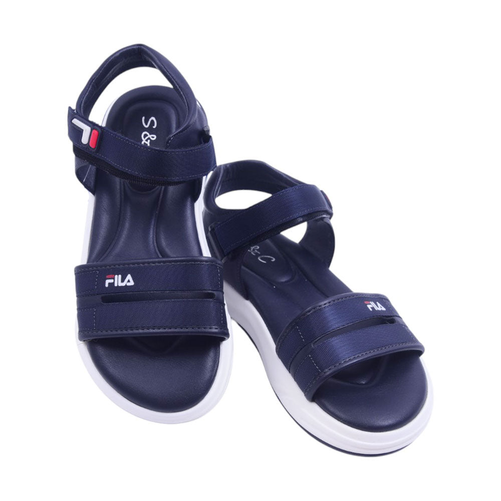 BOYS SANDAL 35 NAVY H005 Default Title - MamasJan KidsWear