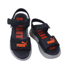 BOYS SANDAL 32 NAVY H006 Default Title - MamasJan KidsWear