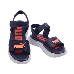 BOYS SANDAL 34 NAVY H006 Default Title - MamasJan KidsWear