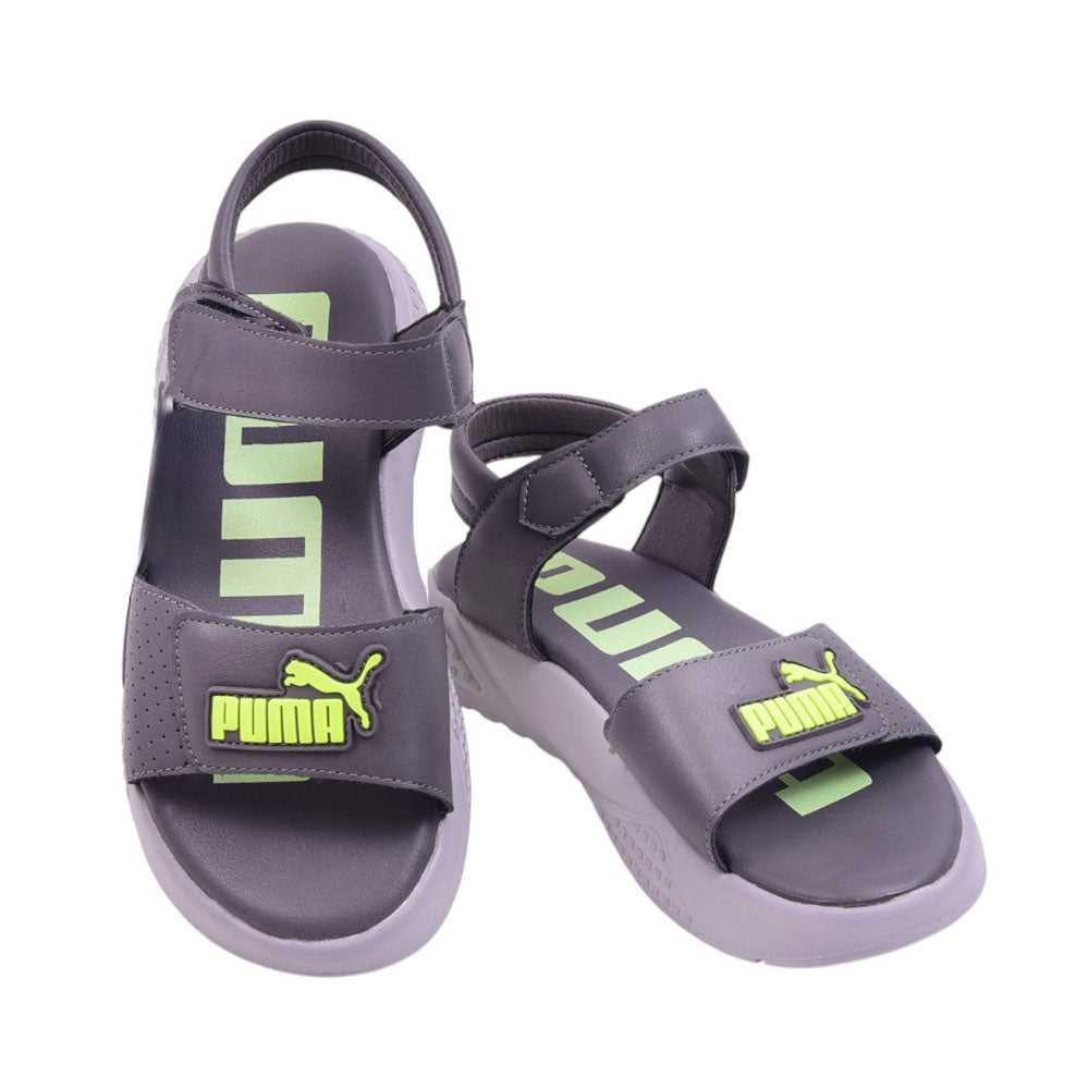 BOYS SANDAL 34 GREY H006 Default Title - MamasJan KidsWear