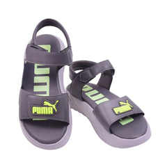 BOYS SANDAL 34 GREY H006 Default Title - MamasJan KidsWear