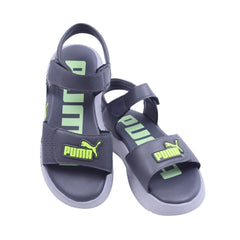 BOYS SANDAL 35 GREY H006 Default Title - MamasJan KidsWear